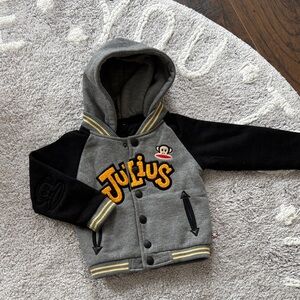 Paul frank Kids Hoodie - Gray, Black, and Yellow